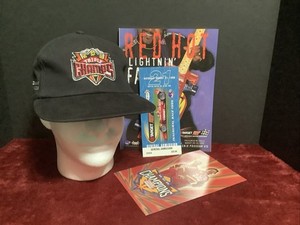 Vintage Target Grand Prix Inaugural Race 1999 Souvenir Program, Hat And Ticket