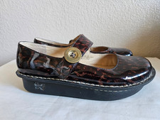 Alegria pal-407 mary jane patent leather shoes. sz40