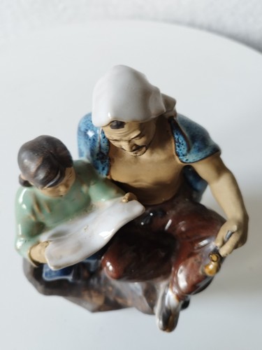 Vintage Chinese Mud Men Figuren - Bild 7 von 7