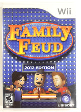 Family Feud 2012 Edition (Nintendo Wii, 2011) CIB Complete with Manual - Tested