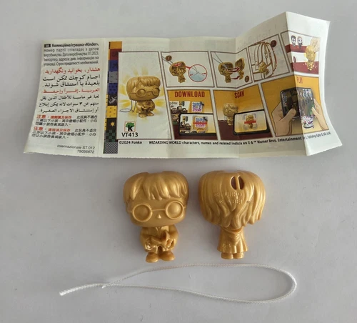 Kinder Joy VT413 Harry Potter gold Figur - Harry Potter Quidditch + BPZ Neu