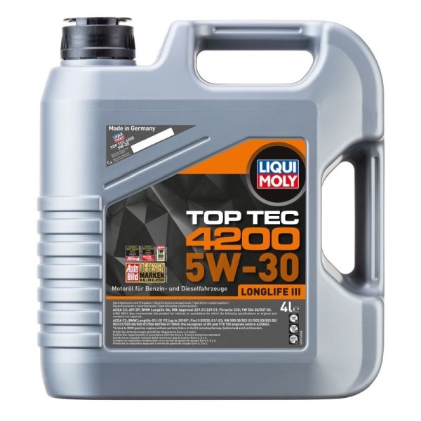 Huile 5W30 4L protection maximale C2 C3 pour espacer les vidanges