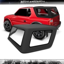 Black Convertible Soft Top For Isuzu Amigo 1999-2000 Rodeo 2000 2001 2002 Suv