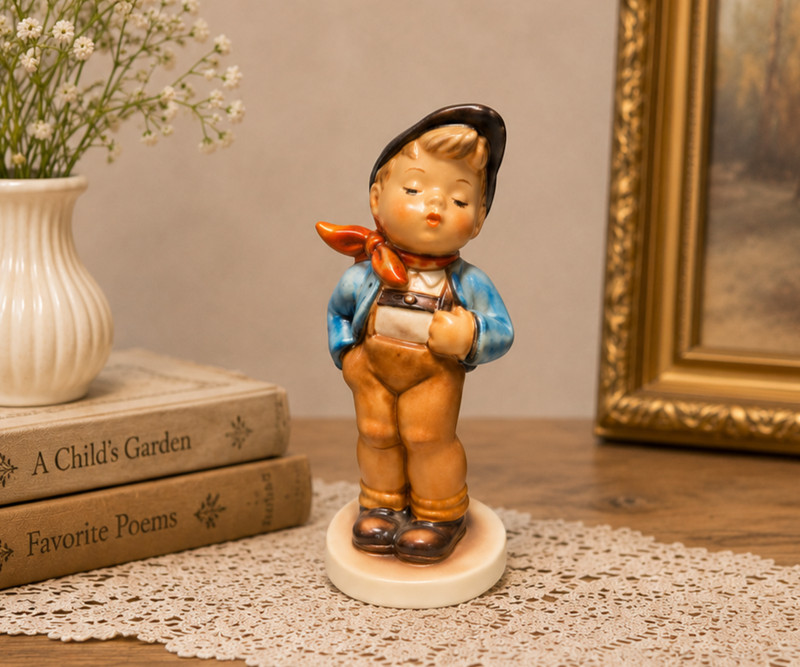 Goebel Hummel "Lucky Fellow" Figurine #560 Exclusive Membership Edition 1992/93
