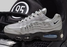 Size 9 - Nike Air Max 95 SE Big Bubble - Total 90 Metallic Silver