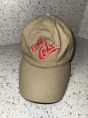 Vanilla Coke Coca Cola Flavored Strapback Promo Adjustable Hat Beige