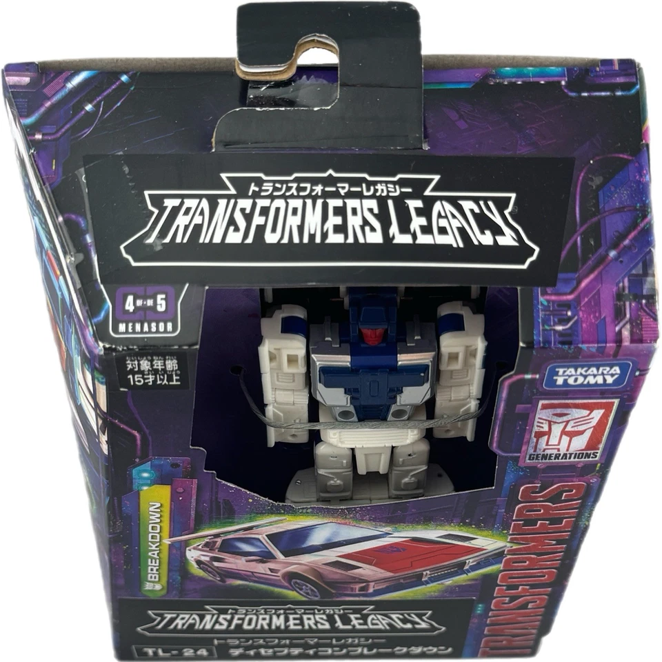 Transformers Legacy TL-24 BREAKDOWN Deluxe MISB Takara Stunticon 2023 Menasor G1 - Image 2 of 4