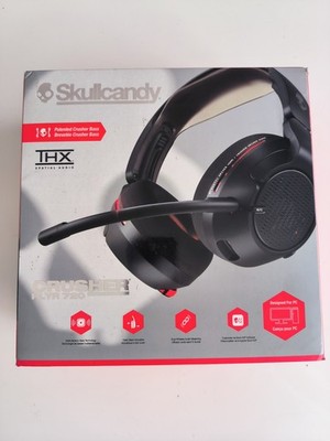 Skullcandy Crusher PLYR 720 Wireless Gaming Headset W/ THX Audio
