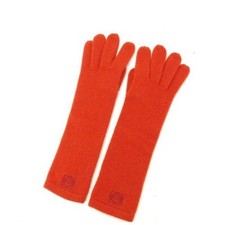 Loewe Gloves Orange Women Secondhand Used