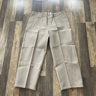 Ben Davis Gorilla Cut Light Brown Work Pants Made In USA 44x 30