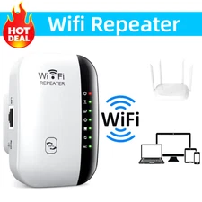 Wireless Wifi`Repeater 300Mbps Wifi Extender Amplifier Booster Router 802.11N~WP