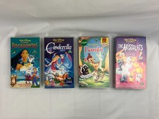 Disney VHS Video Tapes Bundle Of 4