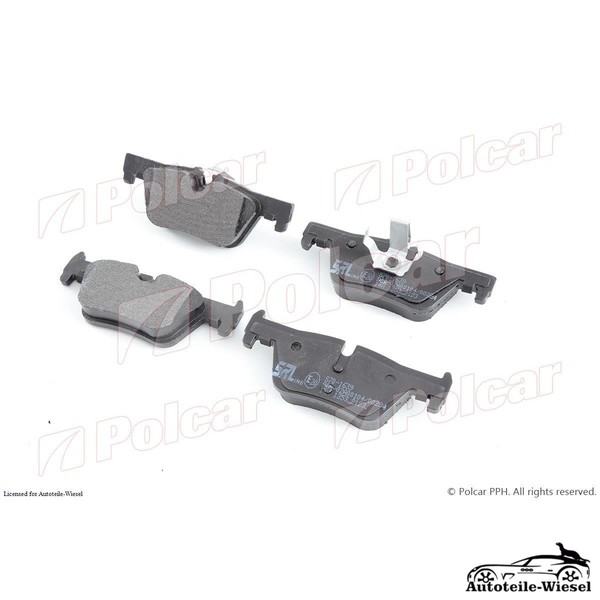 Bremsbelagsatz Hinten FüR Bmw F20 F21 F23 F22 F87 F30 F80 F34 F31 F33 Ab 11->-image