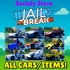 [??ONLINE] JailBreak CARS/ITEMS! ??HYPERCHROMS, LIMITED CARS, SAFE NO BAN! ??