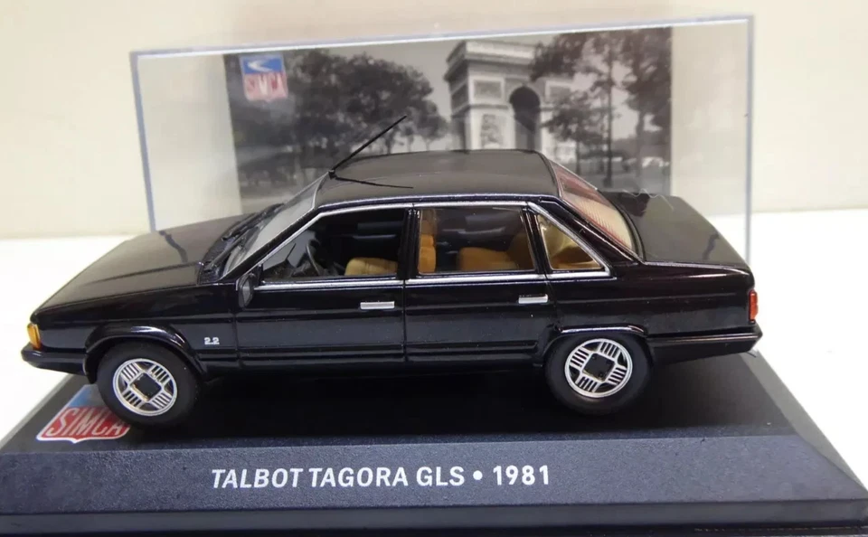 TALBOT TAGORA GLS 1981 NOIR / BLACK - IXO / ALTAYA - 1/43 - Photo 2/3