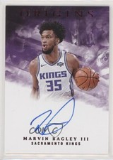 2018-19 Panini Chronicles Origins Rookie Red Marvin Bagley III #OA-MB3 Auto mq5