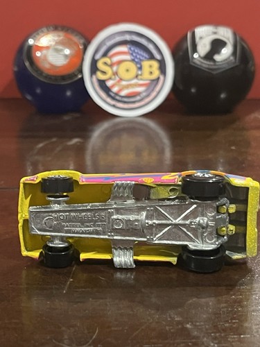 Hot Wheels Blackwalls 1977 Pontiac Firebird Funny Car Yellow USED EX Condition - Picture 9 of 10