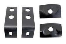 New 1970-72 Dodge Challenger Rear Bumper Guard Brackets