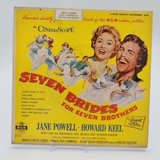 Jane Powell Howard Keel – Seven Brides for Seven Brothers EP Record 1954 MGM