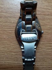 A Fossil watch.