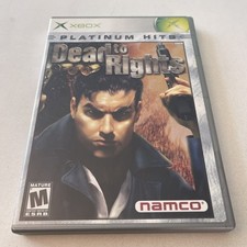Dead to Rights - Microsoft Xbox Complete Platinum Hits Namco