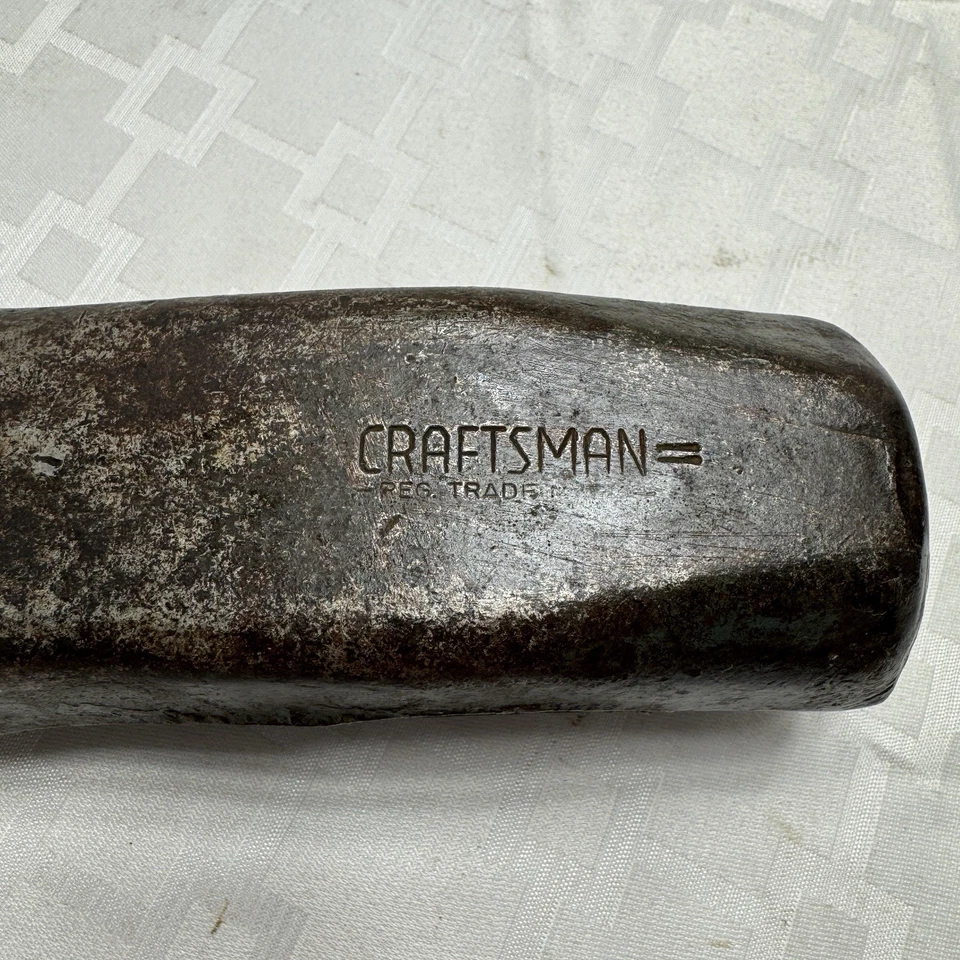 Cabezal de boca divisor vintage Craftsman 6 lb 8" de largo 3-3/4" borde cortado hacha EE. UU. Foto 2 de 4