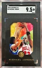 1995-96 Skybox E-XL Michael Jordan Basketball Card #10 SGC 9.5