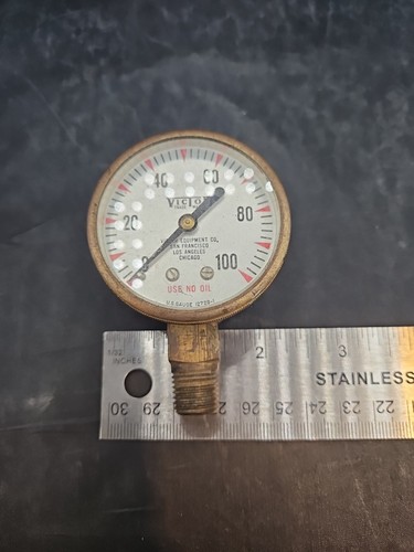 Vintage Equipment Co. Victor Gauge 12728-1 - Bild 8 von 8