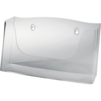 Sigel Wandprospekthalter LH118 FüR Din A4 Quer 1Fach Acryl Glasklar
