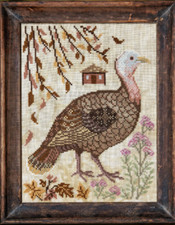Cottage Garden Cross-Stitch Pattern - A Year in Woods 2- CGS130 The Turkey #5