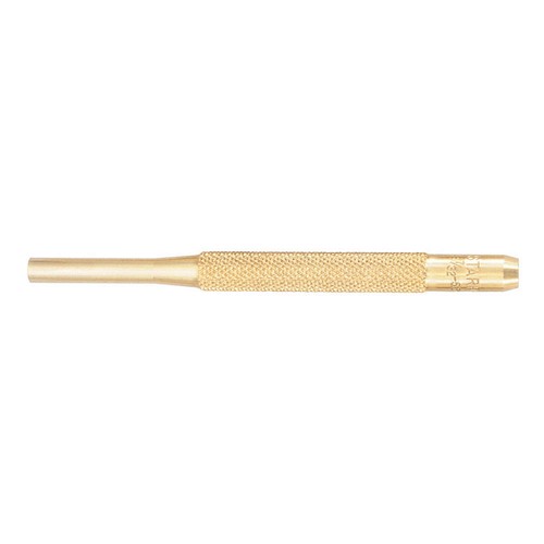 STARRETT B565F Brass Drive Pin Punch,7/32 In Tip,4 In L 3AET6 - Picture 1 of 1
