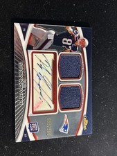 Gronk 2010 Topps Finest - Autograph Dual Relic Rob Gronkowski #FADR-RG  6/200