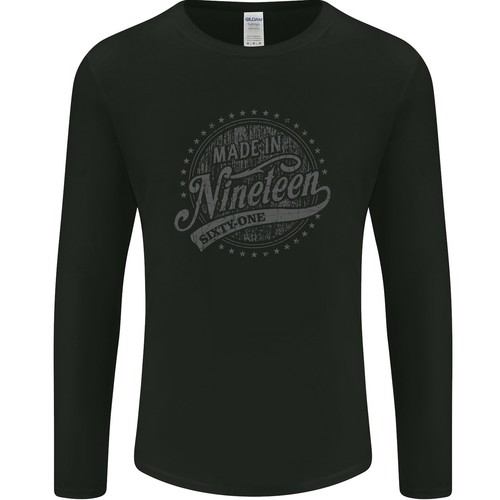 T-shirt Coton Homme Gildan Heavy 5000 - Modèle 57E Anniversaire 1968, Coupe Régulière | Neuf Sans étiquette
