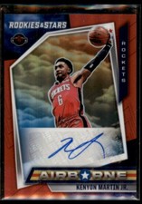 2021-22 Panini Chronicles Airborne Signatures Red Prizm Kenyon Martin Jr. Auto