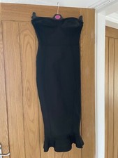 Pretty Little Thing Black bodycon dress. Size 8 *worn once*