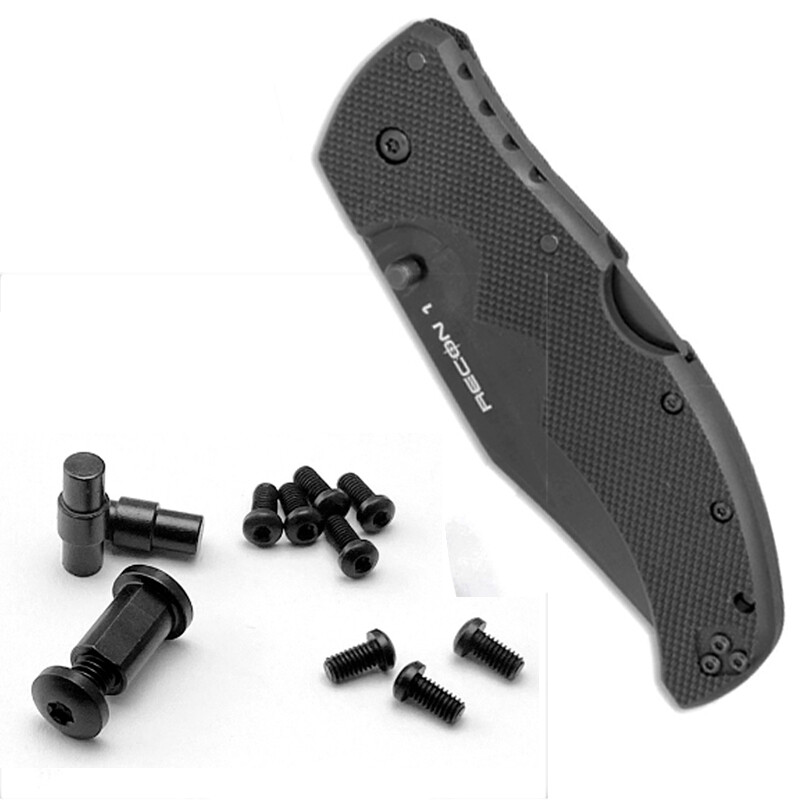 Knife Handle Screws Set For ColdSteel Recon 1 Folding Knife Accessories