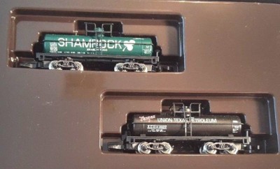 marklin　mini-club　82251　アメリカ型2軸ボギータンク車 Marklin Z 82251 American Tank Freight Car Set Shamrock GATX
