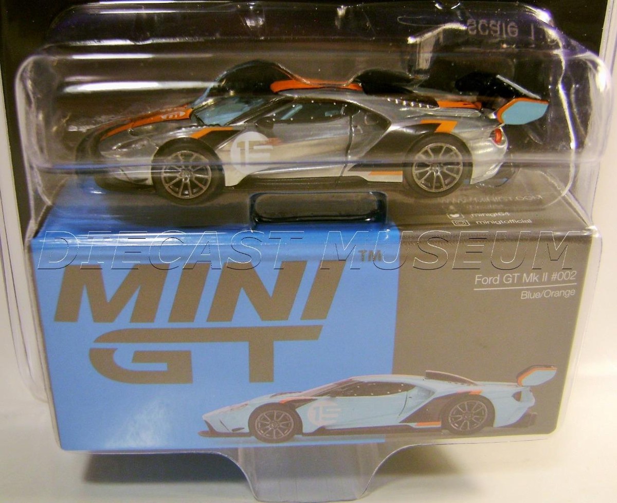 FORD GT MK II #002 BLUE ORANGE #359 RAW CHASE CAR MIJO TSM MODEL