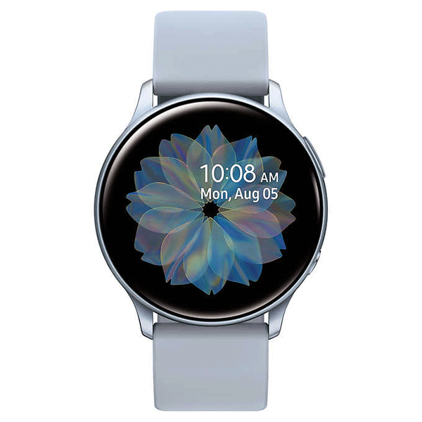 Samsung Galaxy Watch Active 2 SM-R830 40mm Aluminum Case with Sport Band  Smartwatch - Cloud Silver (Bluetooth) for sale online | eBay