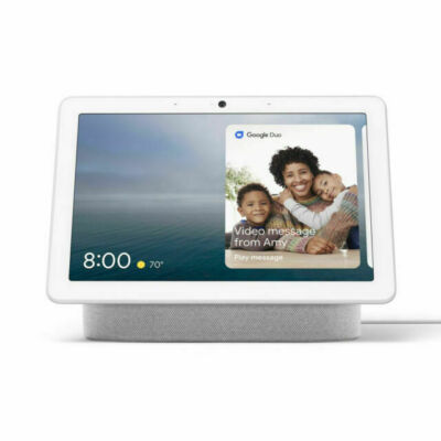 Google Nest Hub Max Smart Speaker - Chalk (GA00426-US)