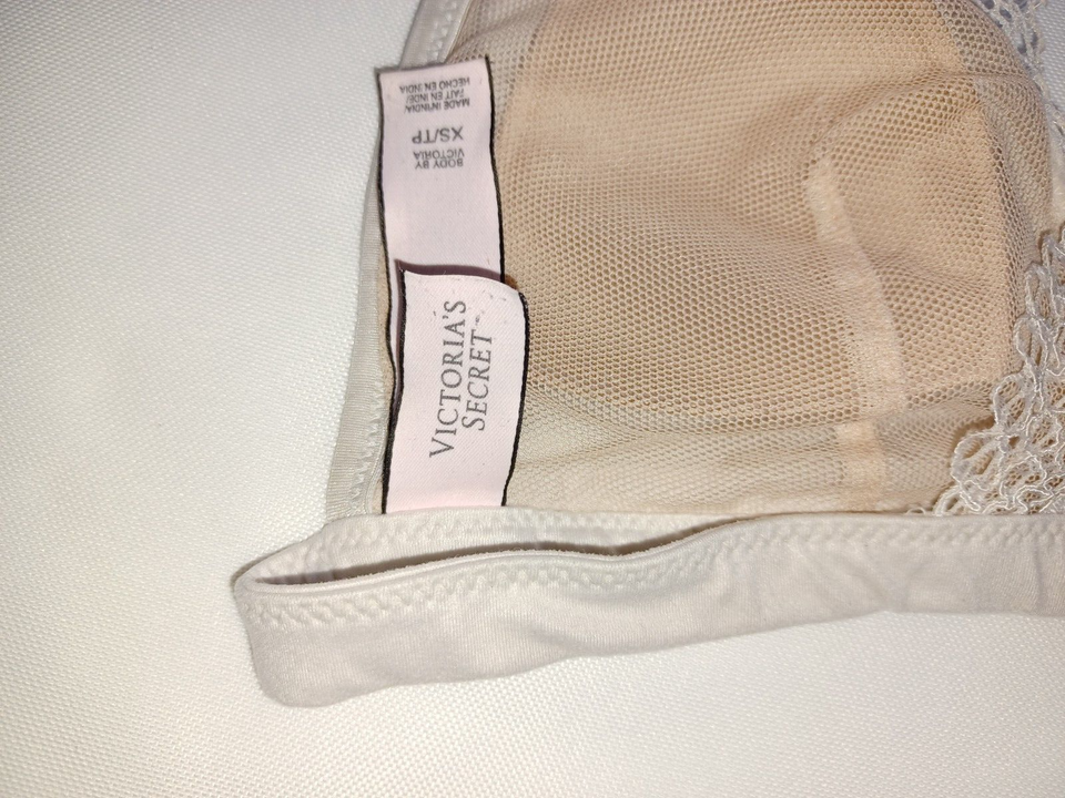 Victoria Secret Very Sexy Bralette Lace Nude Front closure Body by Victoria | eBay