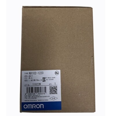 NX102-1220 New Sealed Omron NX102 Database Connection CPU Unit NX102-1220