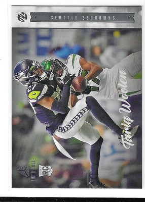 2022 Panini Chronicles Luminance #225 Tariq Woolen Update Rookies