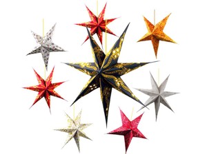 Sternenlicht Papierstern Weihnachtsstern Stern Faltstern