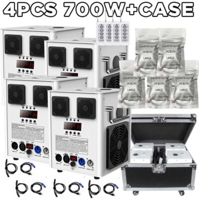 4X Cold Spark Machine 700W Fountain Firework Stage Effect Wedding DJ Party Event