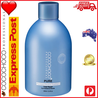    COCOCHOCO Pro PURE Keratin Treatment 250ml Soft Salon Hair FREE FAST EXPRESS