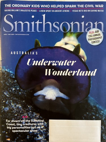 Smithsonian Magazine May 2024 Underwater Wonderland | eBay