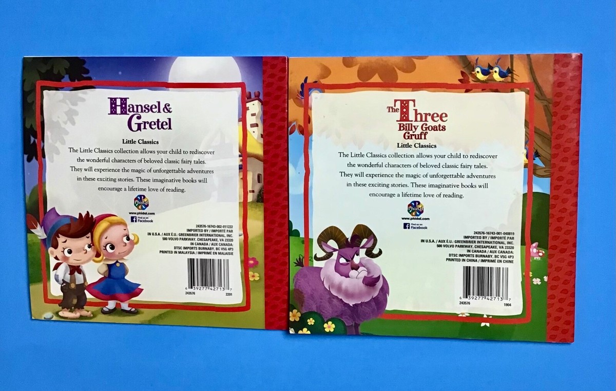 HANSEL & GRETEL & THE THREE BILLY GOATS GRUFF BY LITTLE CLASSICS