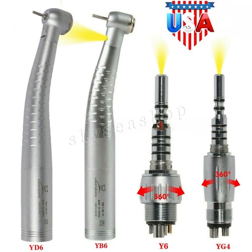 GB4 KaV Style Dental High Speed Handpiece With 4-Hole Quick Coupler – Model GD4