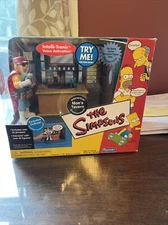 New Simpsons MOE'S TAVERN PLAYSET w/ DUFFMAN FIGURE Interactive Environment